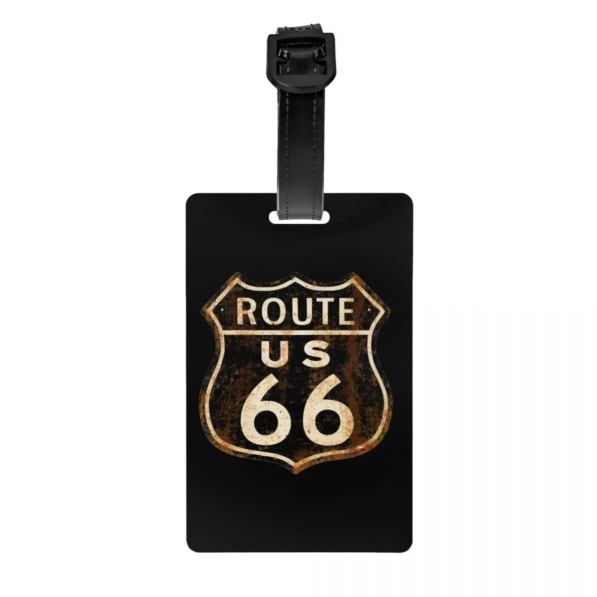 Bagagem Tags para Mala de Viagem, California Sign Privacy Cover, Nome ID Card, US Route 66