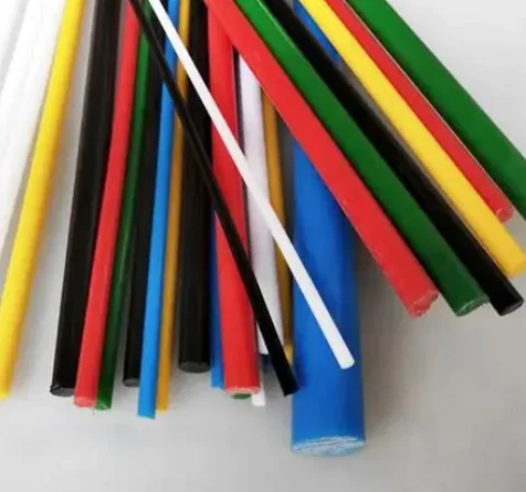 50cm colorful POM nylon rods solid red blue yellow green sticks Polyoxymethylene rod stick