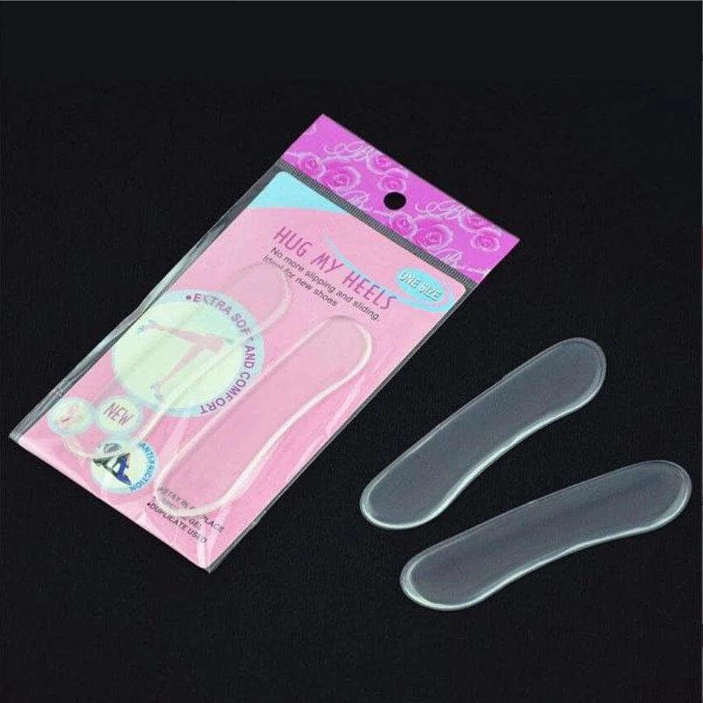 

Silicone Heel Grips Pads for Loose Shoes Prevent Blister Corn Pain Relief Cushioning Performance Foot Care Pad Insoles