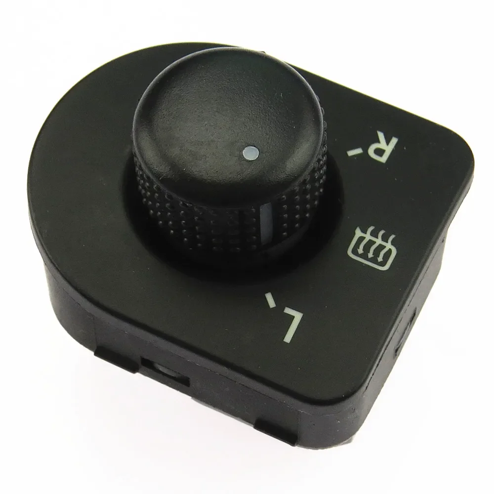 SCJYRXS Car Left Side Mirror Adjust Knob Switch Button 1J1 959 565F For VW Golf MK4 Passat B5 Beetle 1J1959565F