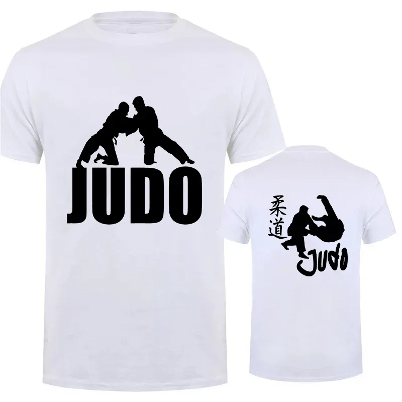 Judo T-shirt for Men Summer T-shirt Tops Teenager Boy Judo Print Tshirt Tops Tees Anime T Shirt Short Sleeve Men Brand Clothing