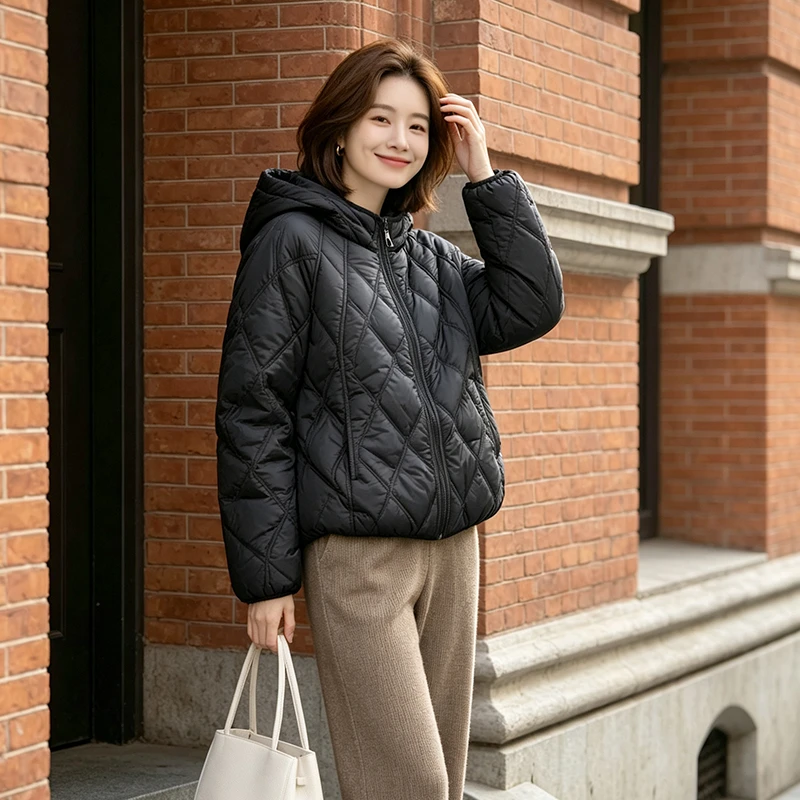 Winter Clothes Hooded Quilted - Winter Clothing Pk 评论和价格