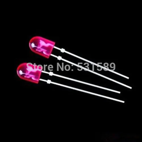 

10000pcs High bright 5mm oval red diffuse led with stopper 1500mcd 546 display led diode(CE&Rosh)