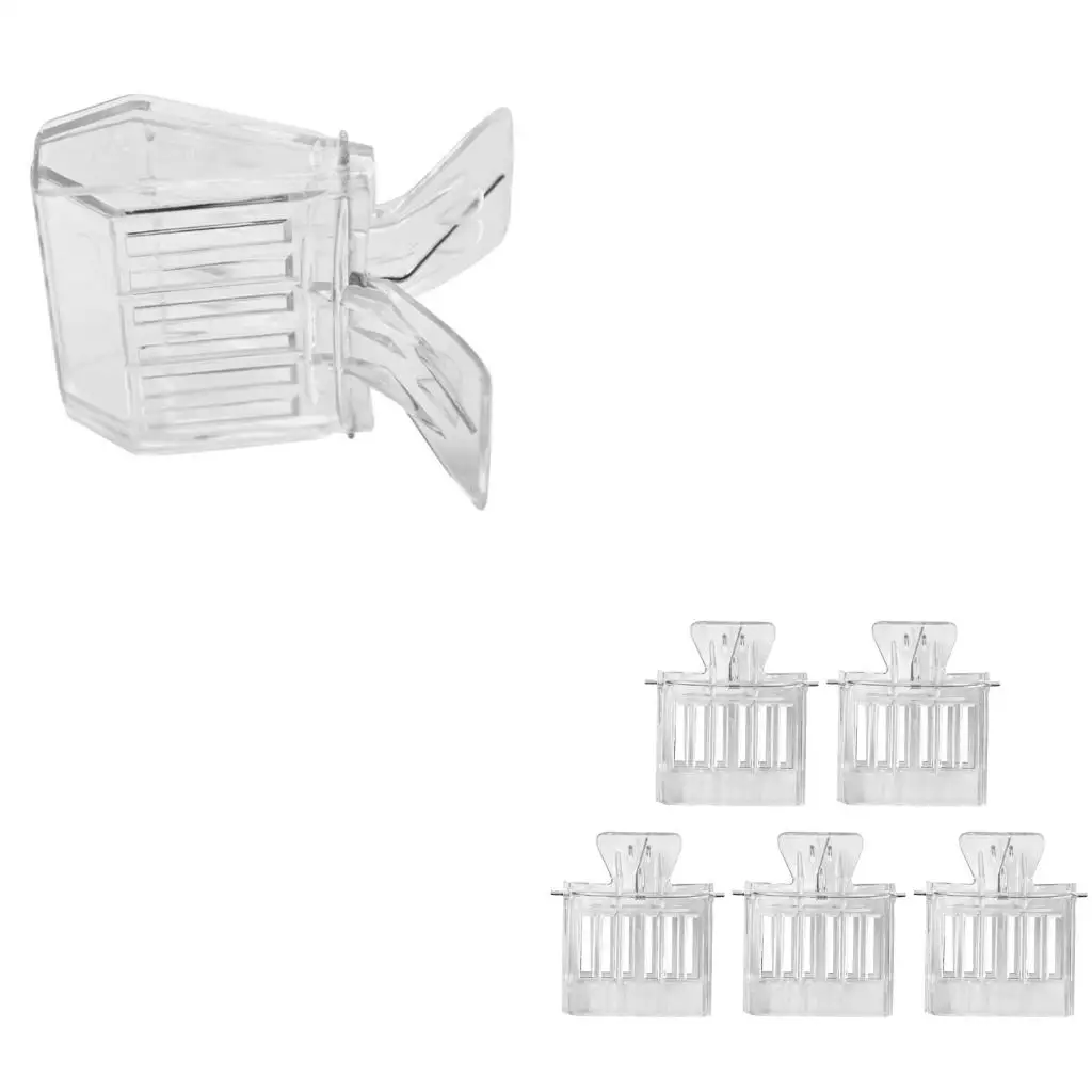  Ergonomic Plastic Queen Catcher Clip Tool With Ergonomic Handle For Beekeepers Swarm Merging Tasks Prevents Queen Damage
