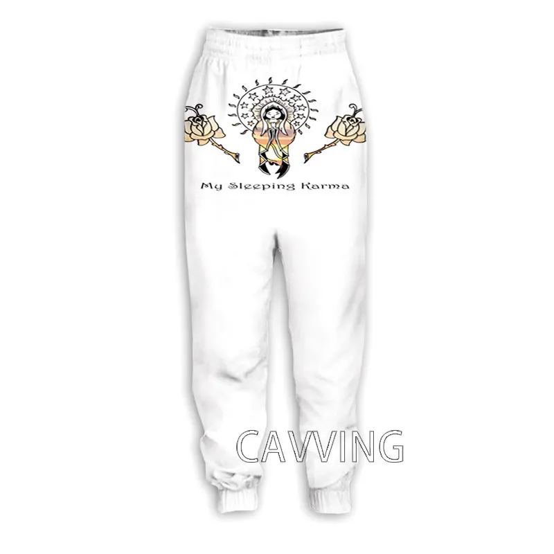 CAVVING 3D wydrukowano My Sleeping Karma Casual spodnie sportowe spodnie dresowe proste spodnie spodnie dresowe spodnie do joggingu