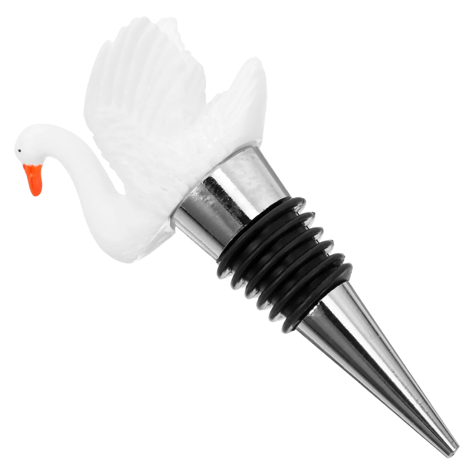

Swan Stopper Airtight Sealer Decorative Ornament Decorative Bottle Caps Christmas Halloween Bar Accessories