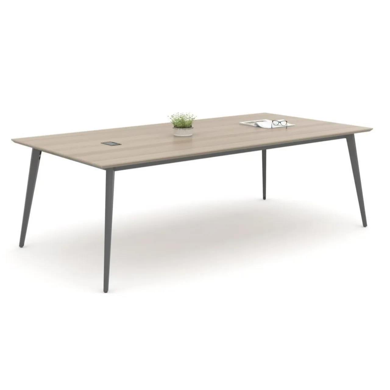 

Conference table, simple, modern, large, staff, office, training