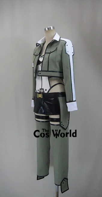 Sword Art Online GGO Asada Shino Uniform Outfits Anime Customize Cosplay Costumes