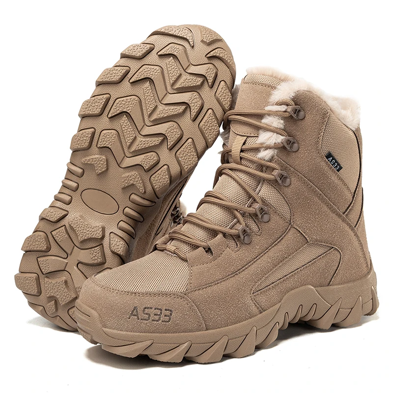 Hoge geïsoleerde tactische laa - Waterproof Winter Boot recensie en prijs
