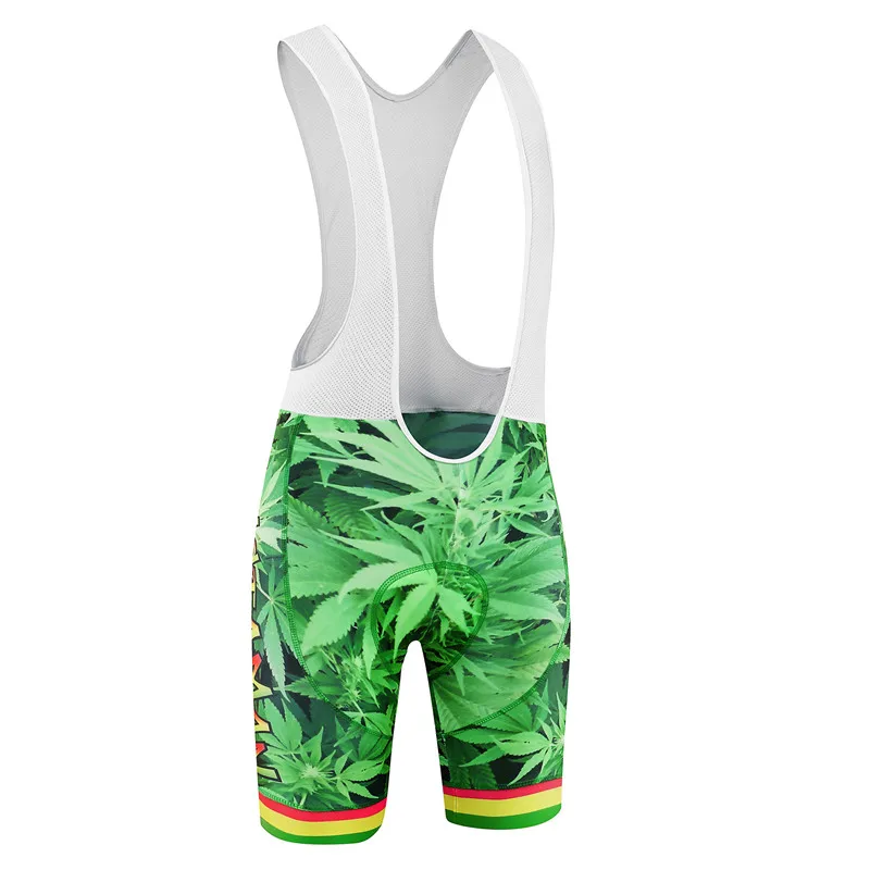 New Rastaman Men's Cycling Jersey Kit with Bibs Road Track MTB Race Cut Aero Quick Dry Italian Clothing for Weed