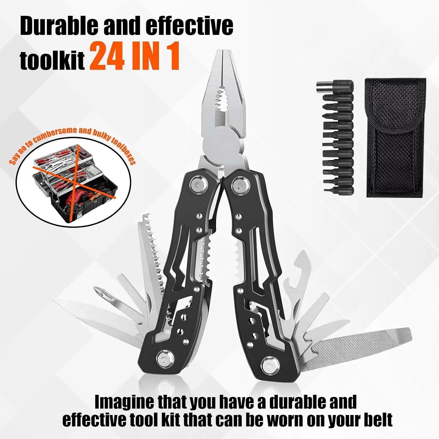 Survival Shovel High Carbon Steel Tactical Shovel Axe Folding Entrenching Tool Camping Hiking Shovel Carrying Pouch Car Emergenc