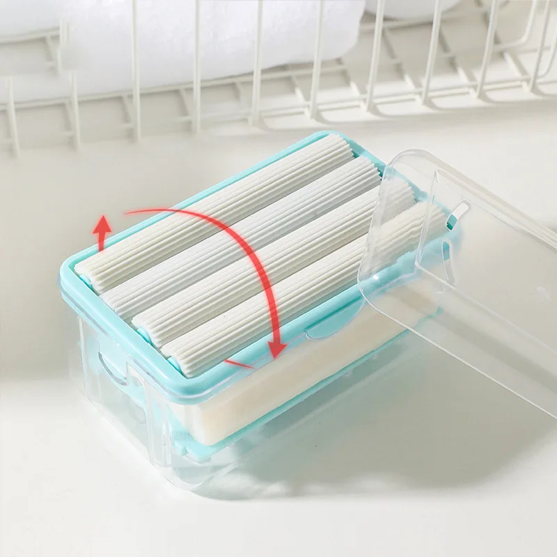 Hand Rubbing Foam Soap Box Drum Laundry Tool Storage Box Drain Rack Travel Laundry Portable Multi-functional Foam Box With Lid