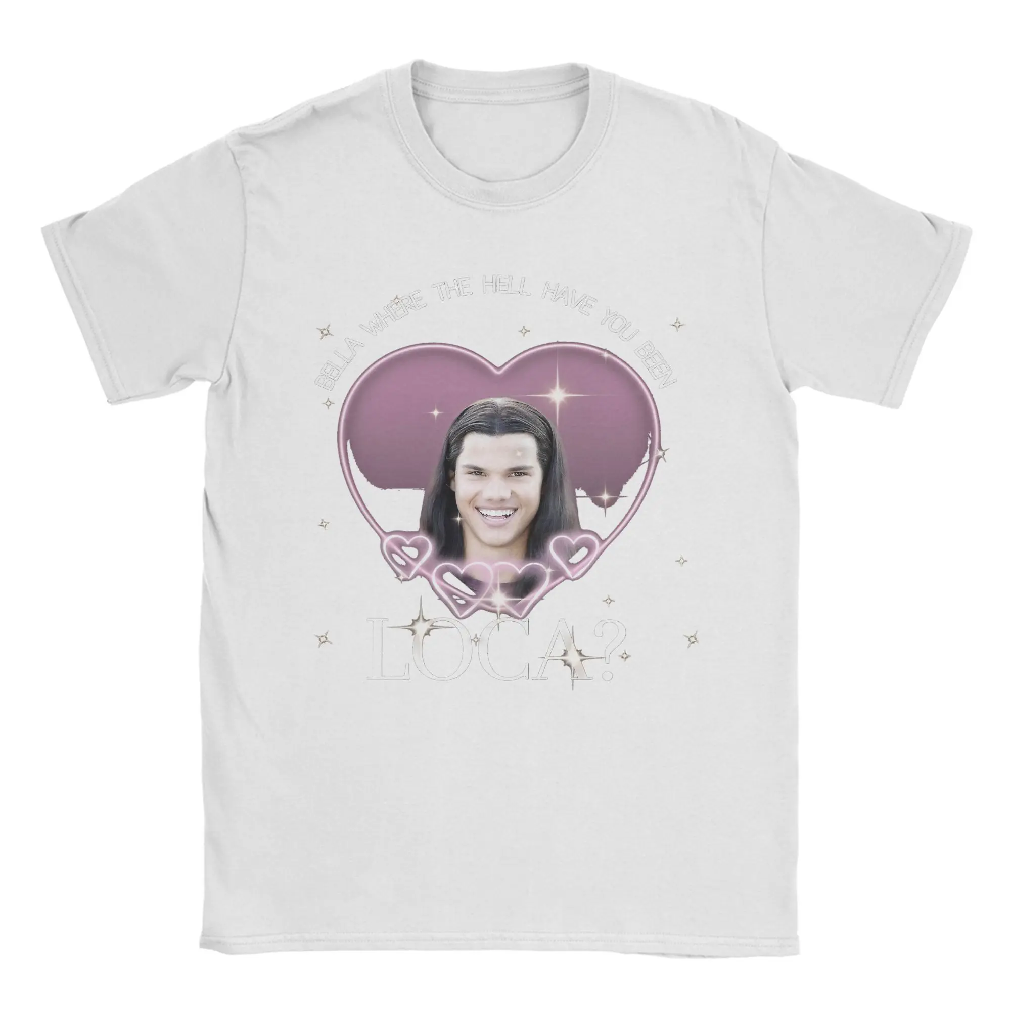 الرجال جاكوب الشفق تي شيرت بيلا أين الجحيم هل كنت لوكا فيلم ملابس علوية من القطن خمر قصيرة الأكمام س الرقبة تيز زائد #5