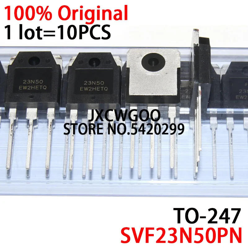 New original SVF23N50PN 23N50 SVF23N50 TO-3P 500V 23A MOSFET 10PCS/LOT