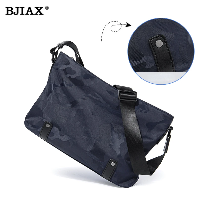 BJIAX Crossbody Bag Men Casual Bag Fashion Trend Camouflage Large Capacity Shoulder Bag New Waterproof Commuter Backpack for Men