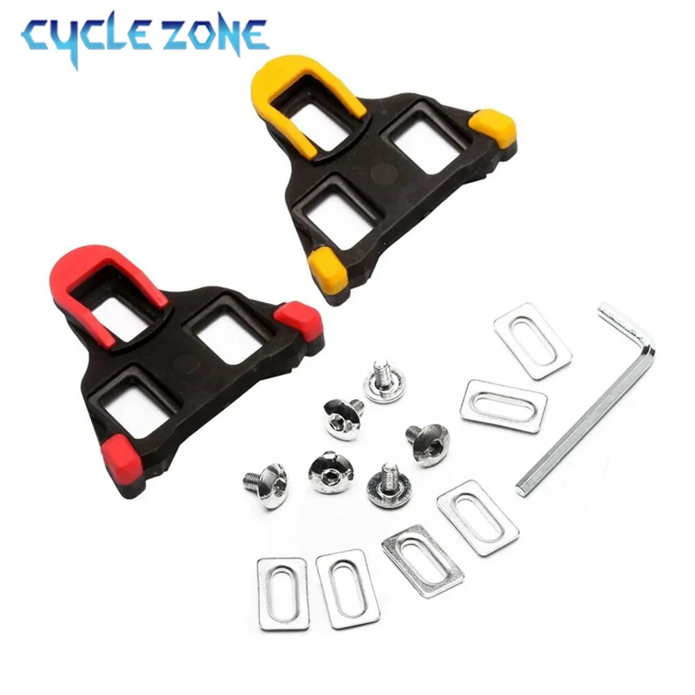 Road Bike Pedal Cleat SPD SL Bicycle Pedals Plate Clip Self-locking for SHIMANO Float Pedal Cleats Cycling Shoes Bike Accessory