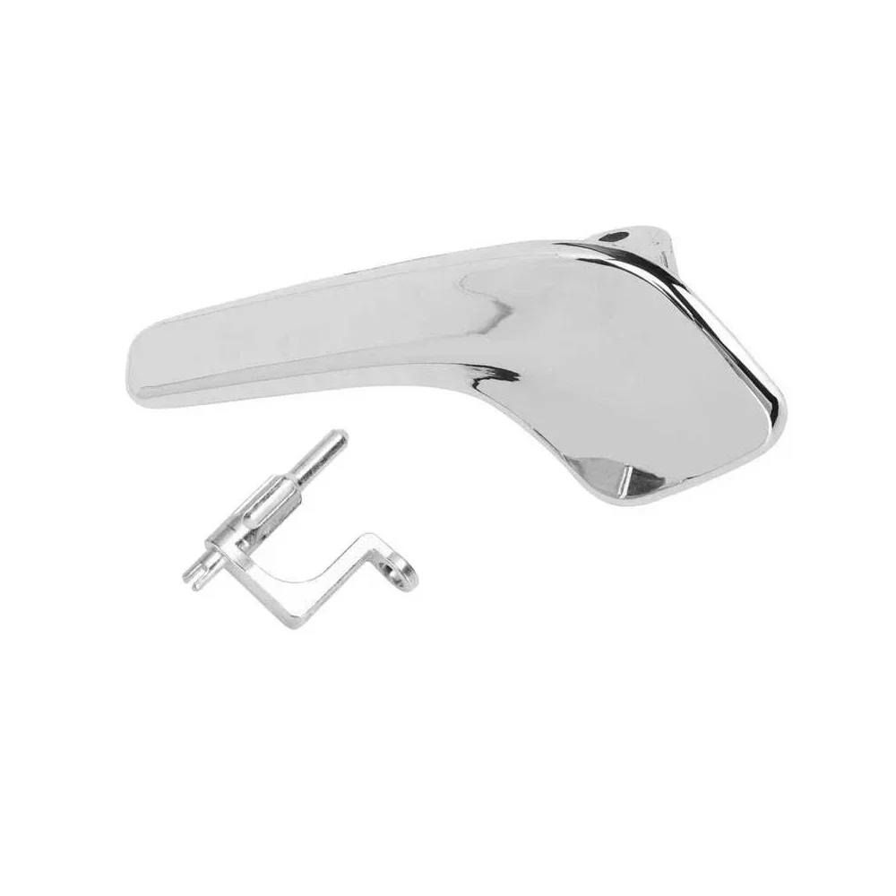 RESO  13297814 13297813  Aluminum Plated Plastic  Stainless Interior Door Left Right Doors Handle for Opel Corsa D 2006-2014