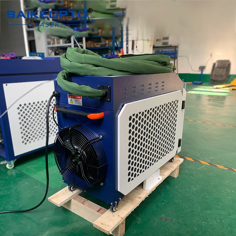 

1500W fiber laser cleaning machine Metal surface treatment Mold weld cleaning without damaging the substrate