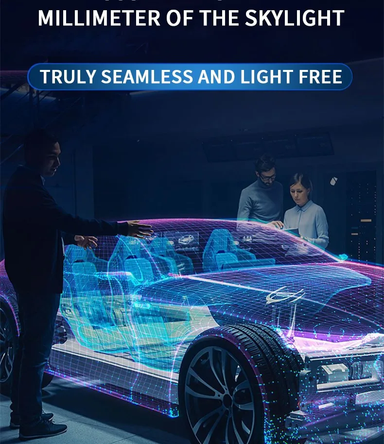 Heenvn Für Tesla Model 3 Y Model 3 Highland Model Y Juniper 2025 2026 Eiskleid-Schnallen-Sonnenschutz Sonnenblende Auto Vorne Hinten Sonnendach – Detail 7