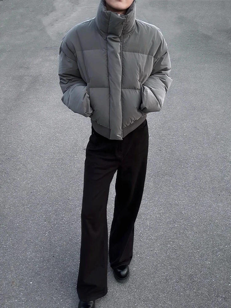 الدفء Thiened ort الأمريكية Sle بو الجلود Bomber Jaet معطف الشتاء الرجال شارع العليا ملابس قطنية باردة