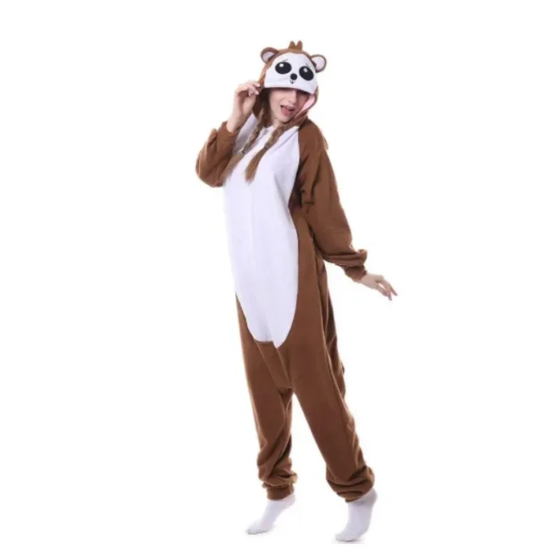 5 Unisex Husky Kigurumi Party Holiday Nightdress Girls Favorite Onesie Warm Flannel Jumpsuit