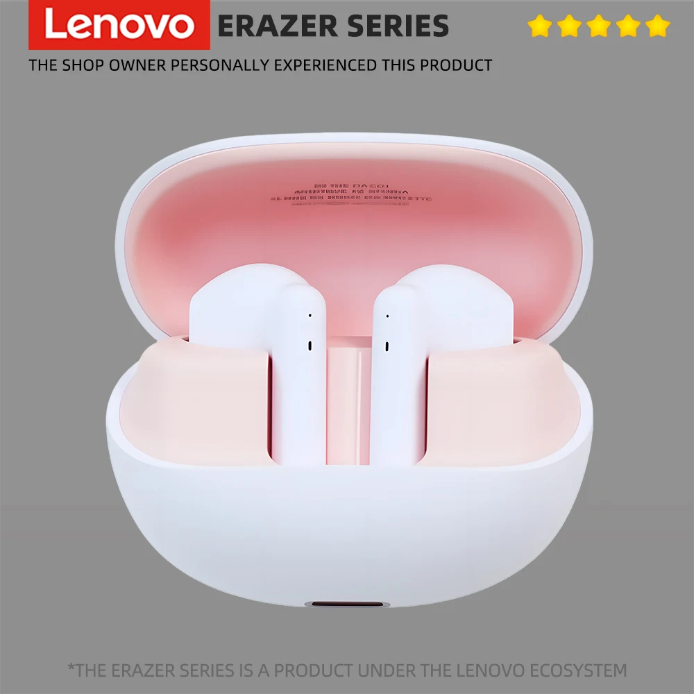 Lenovo Ecological Erazer ETK-Z01 Беспроводные наушники в стиле половины ушей Bluetooth наушники qcy c30s edx pro с шумоподавлением игра