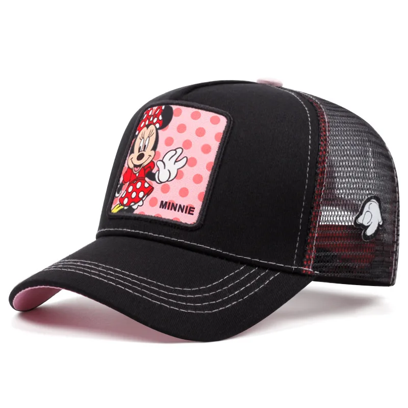 Hoge Kwaliteit Disney Stijlen Anime Cartoon Snapback Katoen Baseball Cap Mannen Vrouwen Hip Hop Vader Hoed Trucker Mesh Hoed Dropshipping