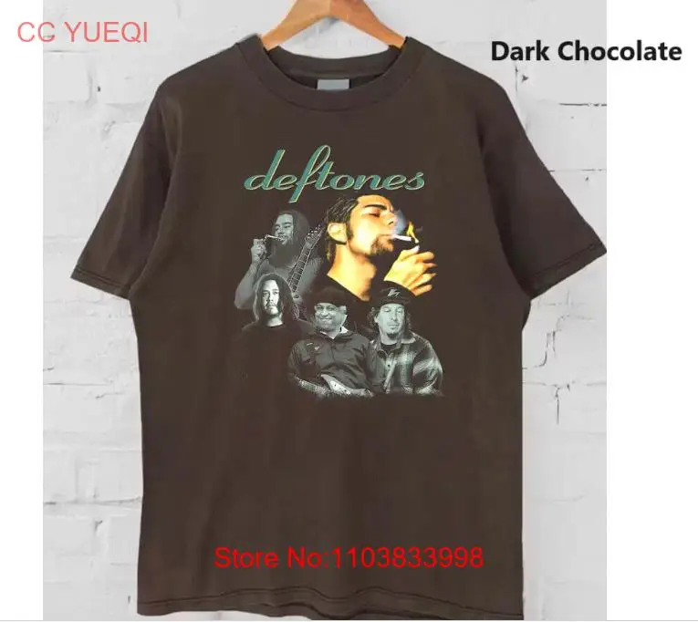 Deftones t shirt, hot new shirt,, dark chocolate, new