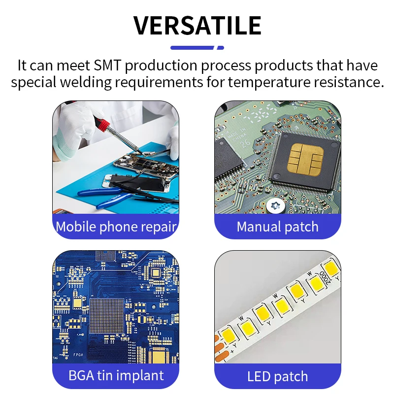 LUXIANZI 138℃ Solder Paste Syringe Flux Lead-free Sn42Bi58 For Soldering SMD BGA IC PCB Needle Tube  No Clean Welding Paste