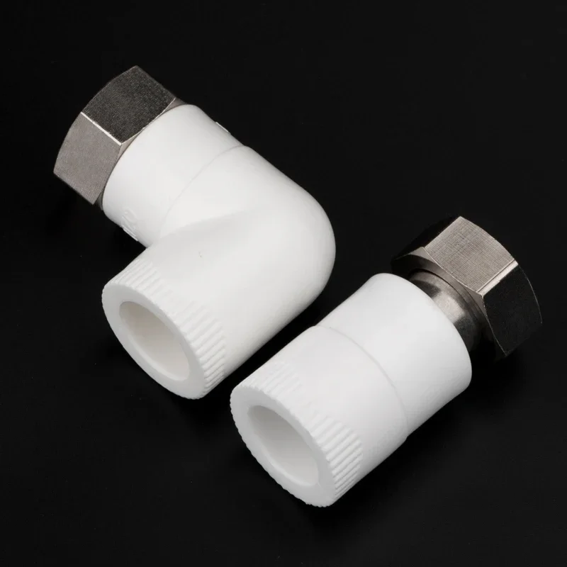 Ống Nhựa Liên 20/25/32/40/50 Sống Cổng Kết Nối Đồng Nữ Ren 1/2 "3/4" 1 "1.2" Thẳng/Khuỷu Tay/3 Đường Nước Thông Tắc Đường Ống