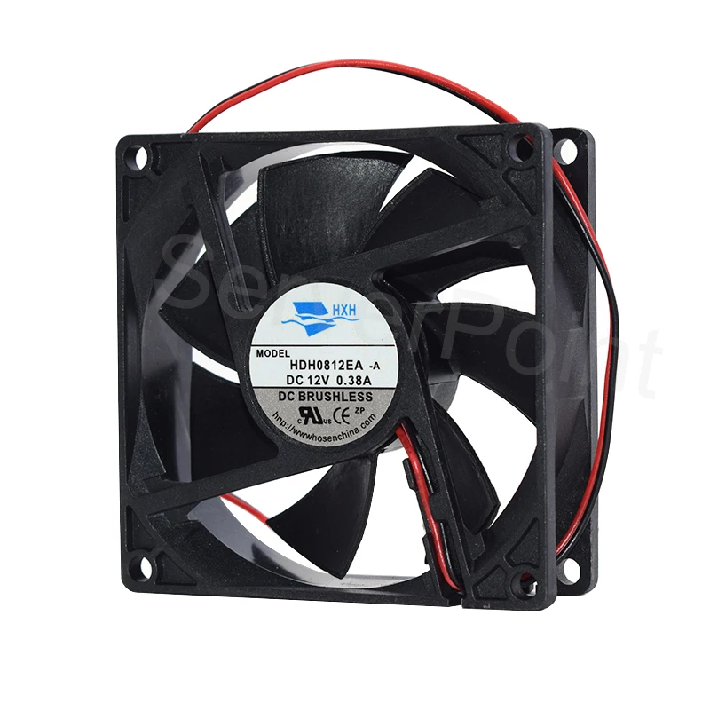 New For HDH0812EA -A 12V 0.38A 8025 Large Air Volume Fan 8CM