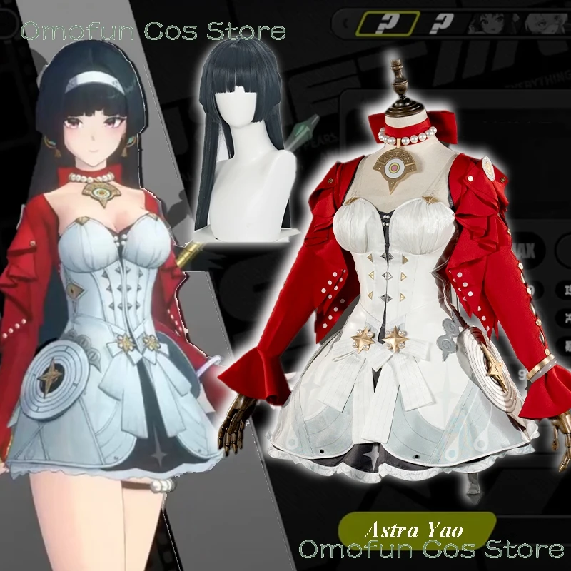 Presale Zenless Zone Zero Agent Astra Yao, kostum Cosplay pakaian Main wanita, pakaian seragam pesta Halloween ZZZ Roleplay