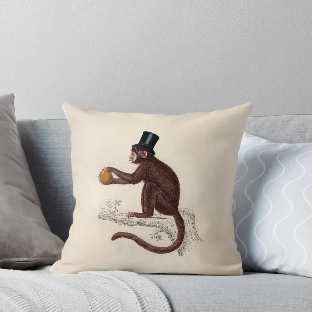 

Vintage monkey Throw Pillow autumn pillowcase pillowcases for sofa cushions christmas cushions covers Pillow