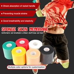 Badminton Racket Skeleton Winding Sports Bottoming Elastic Self-Adhesive Bandage Shock-Absorbing Film