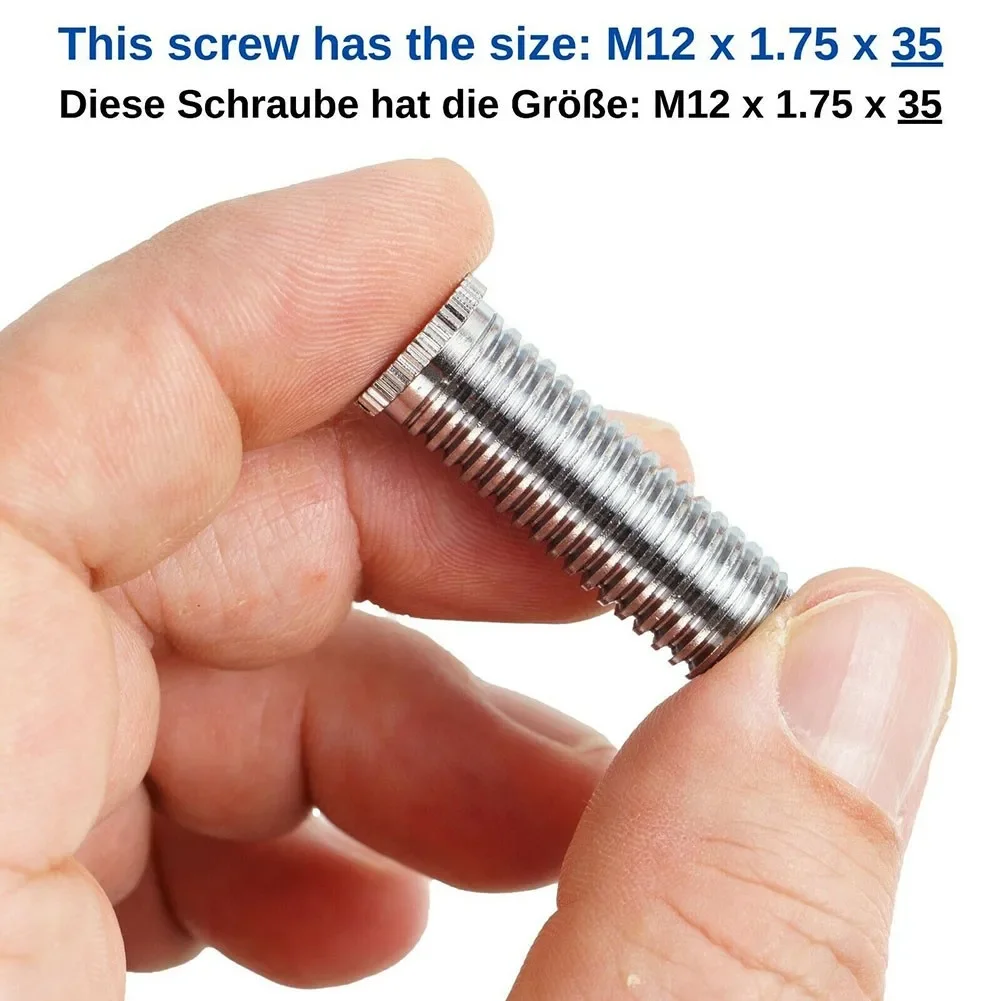 1/2/5pcKitchenSink Basket Strainer Screws Thread 35mm/45mm Stainless Steel Waste Threaded Screw Connector Strainers Parts