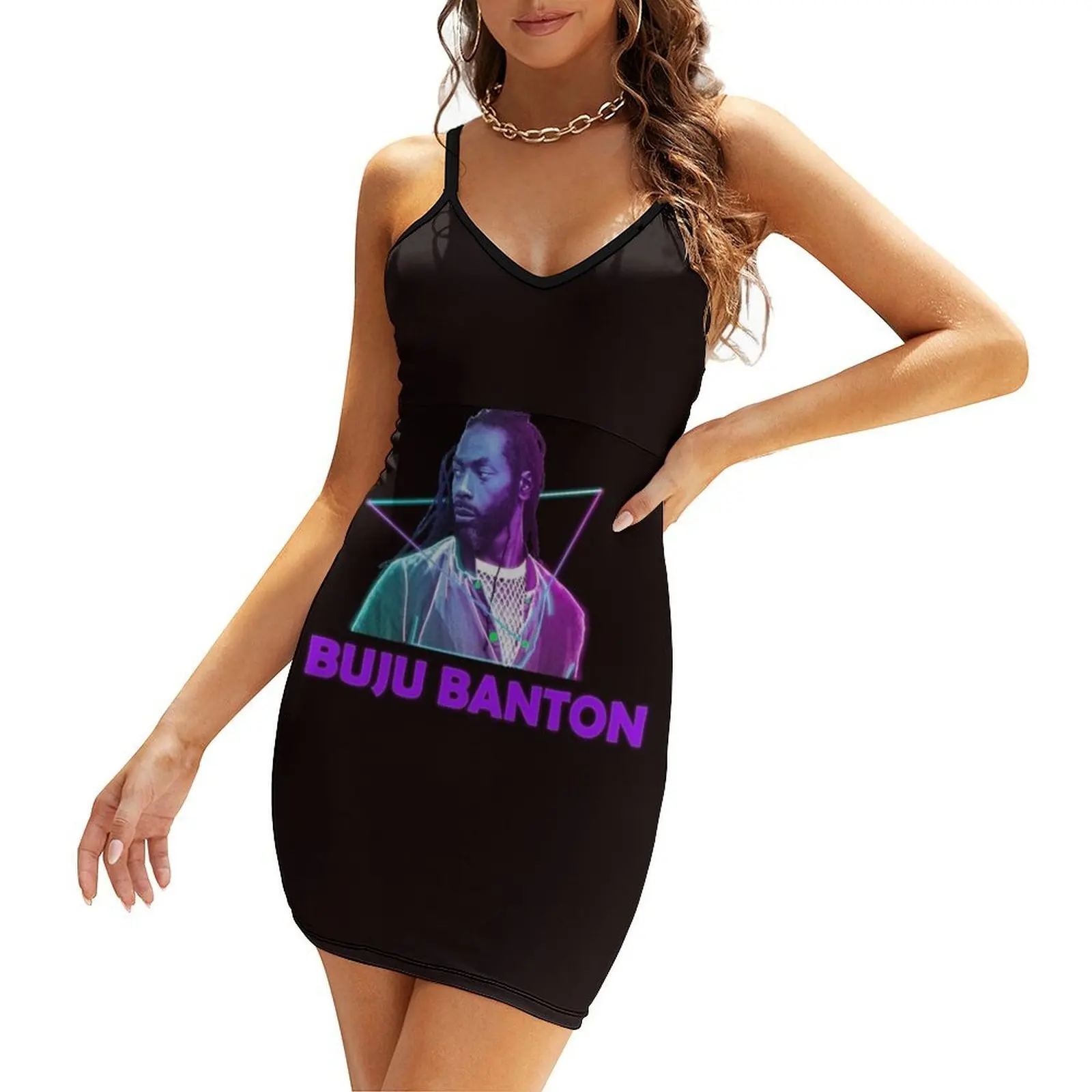 

Buju Banton Neon Sling Dress dresses for women 2025 summer dress women 2025 Woman clothing