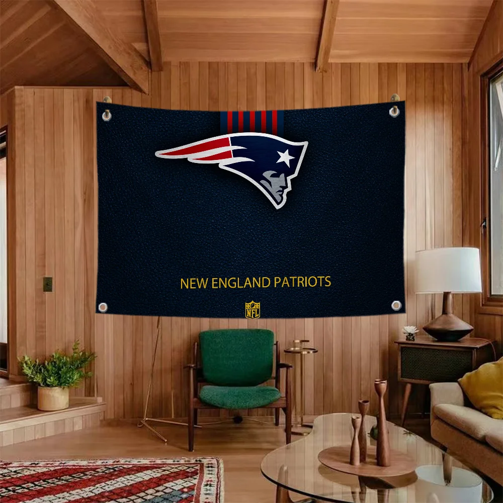 Funny Flag Penetration Outdoor Decorations New England Patriots Lgbt Flag to Hang Decorative Flags and Banners Wall Decoration