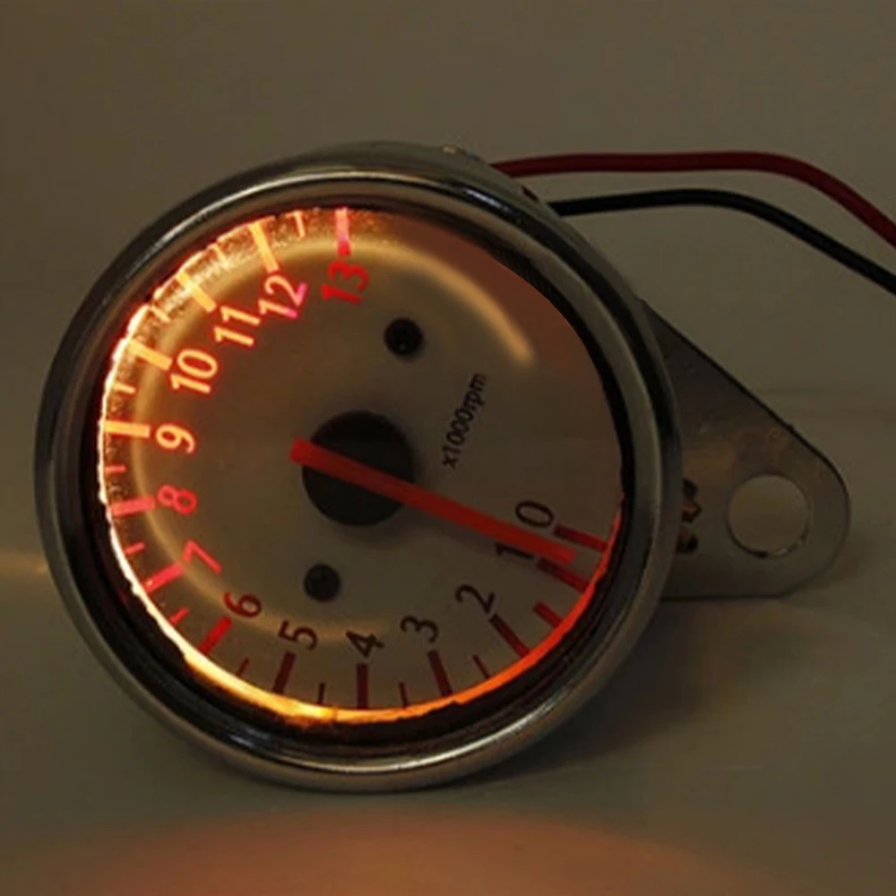 

0-13000 RPM Meter Tachometer Counter For Harley Suzuki Honda Moto Accessories