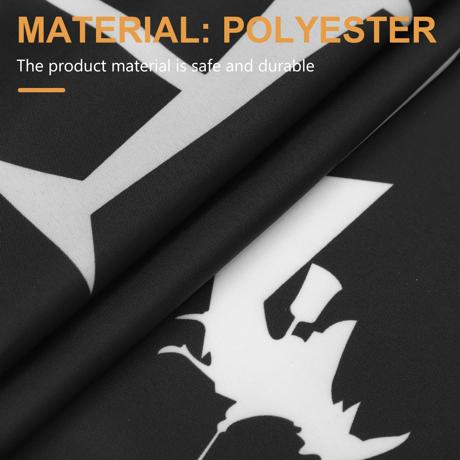 

1 Pair Couplets Halloween Decorations Premium Polyester Hanging Banner For Front Door Festival Party Home Decor Door Hanging