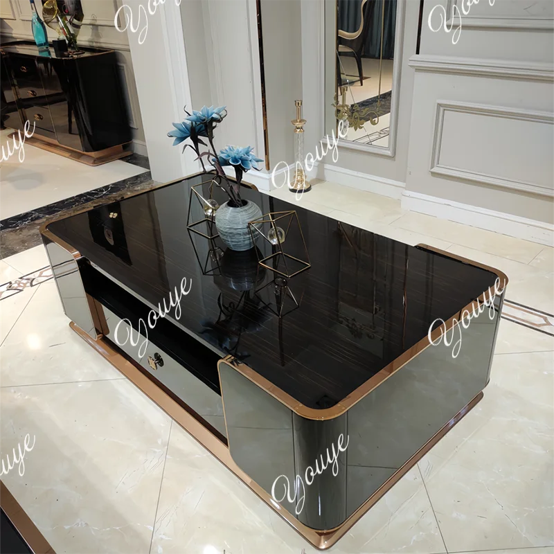 

Роскошные деревянные журнальные столики, современный квадратный эстетический балкон, итальянский приставной столик для гостиной, скандинавская мебель Stolik Kawowy для дома