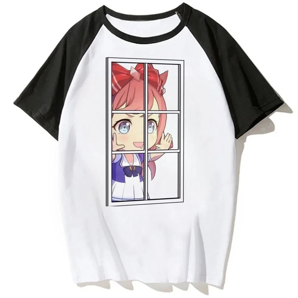 Umamusume shirt women alternative  anime harajuku japanese y2k t shirt manga gyaru cute anime 2000s