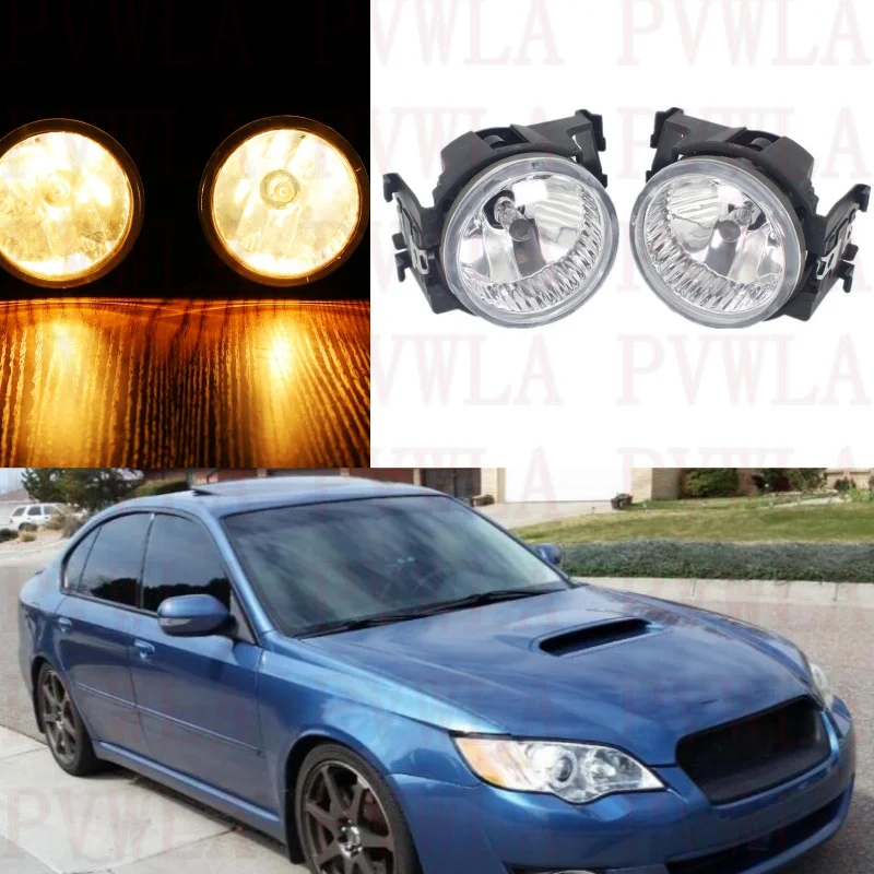 

Front Bumper Fog Lamp Lights With Halogen Bulbs 84927-AG230 84927-AG220 For Subaru Legacy 2008 2009