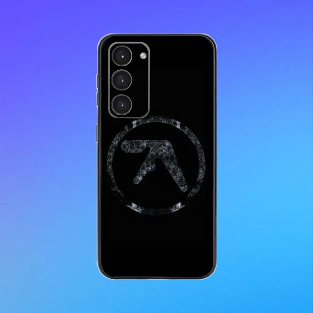 حافظة هاتف A-Aphex T-Twin IDM Acid Techno لهاتف سامسونج A73، A72، A71، A70، A53، A52، A51 حافظة ناعمة سوداء