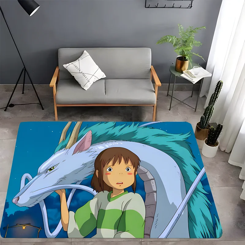 Cartoon Chihiro carpet, living room bedroom housewares children's room baby mattress bathroom kitchen carpet birthday present