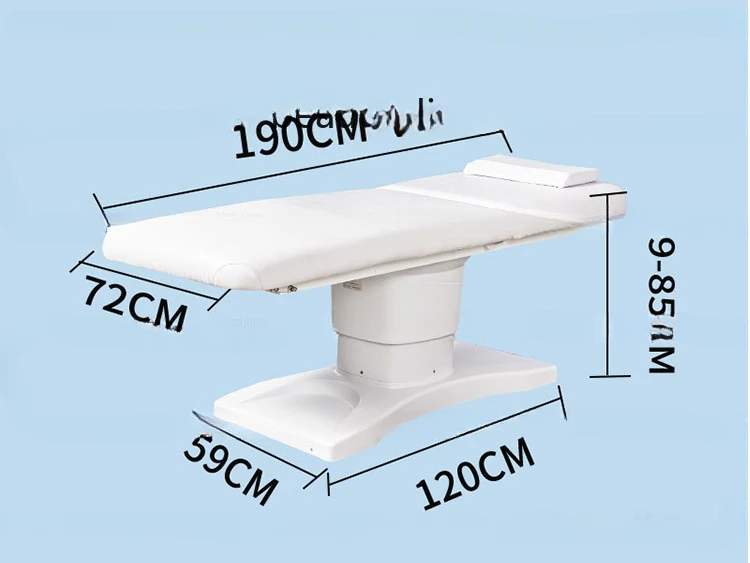 Elektryczny łóżko kosmetyczne ciało masaż medyczny podnoszący wielofunkcyjny Salon piękno tatuażu specjalne łóżko