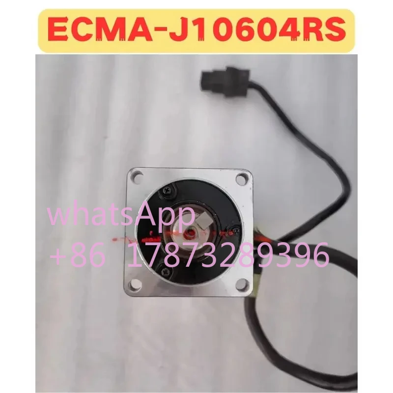 Gebrauchter Servomotor ECMA-J10604RS ECMA J10604RS Normale Funktion getestet OK