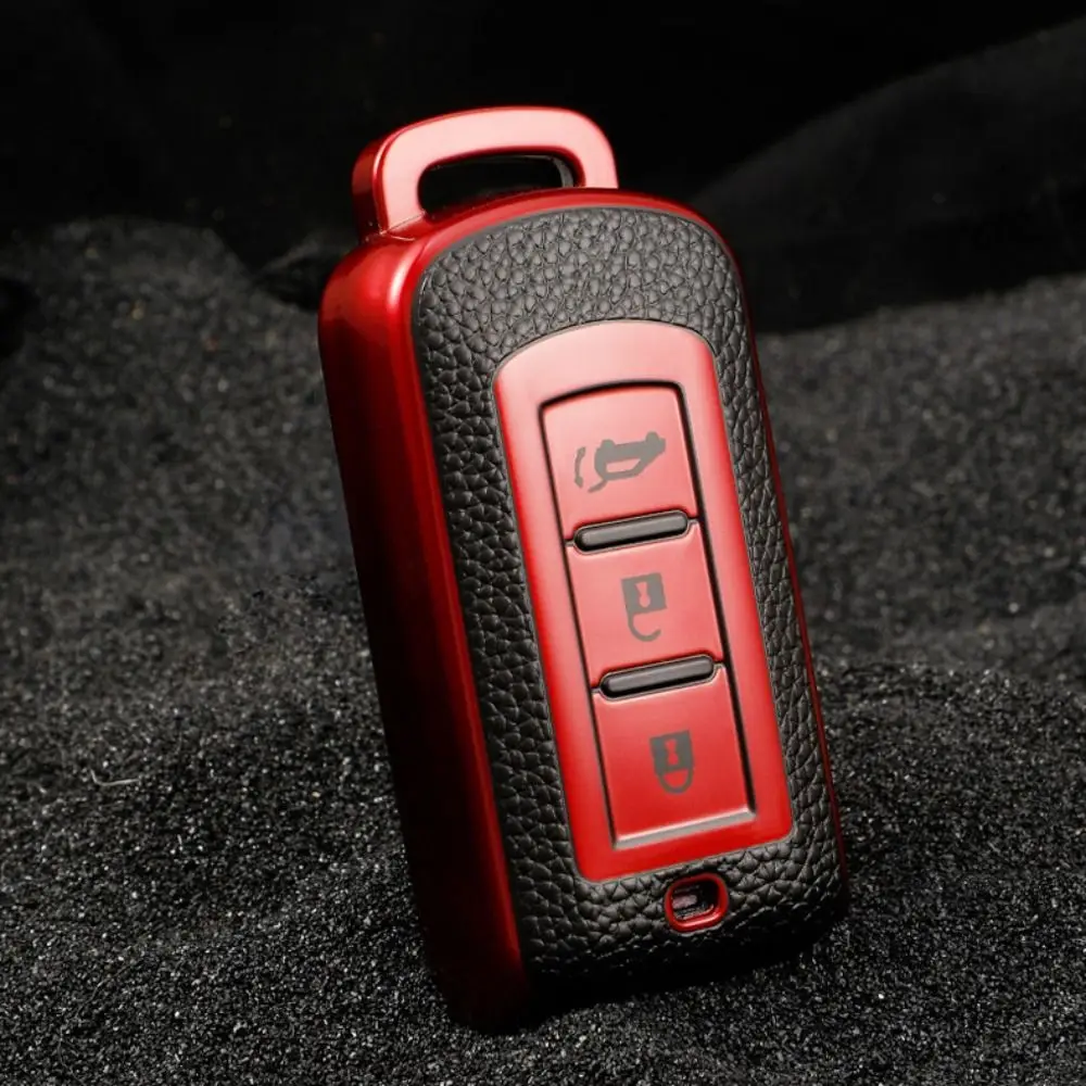 TPU Car Key Case Key Protector Key Cover Shell for Mitsubishi/Outlander/Lancer 10/Pajero/Sport ASX RVR L200 Eclipse/Cross