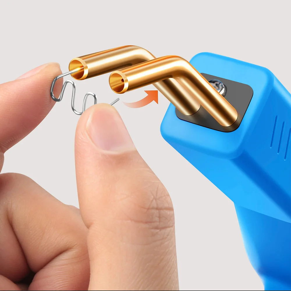 Plastic Welder Kit, Car Bumper Repair Kit, Hot Stapler Soldering Gun, 50/ 80W- Professional Plastic Repair Kit for  Car Bumper