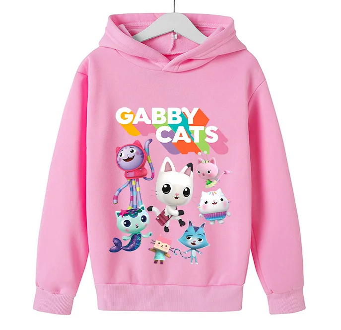 2025 جديد غابي دمية فتاة هوديي بلوزات الطفل الربيع قمة الموضة عادية الطفل البلوز أبلى ملابس أطفال هدية عيد ميلاد