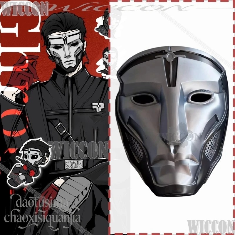 Juego Delta Force: Hawk Ops Cosplay Warden Ghroth 3D máscara de ácido poliláctico accesorios Horror Halloween Navidad Carnaval